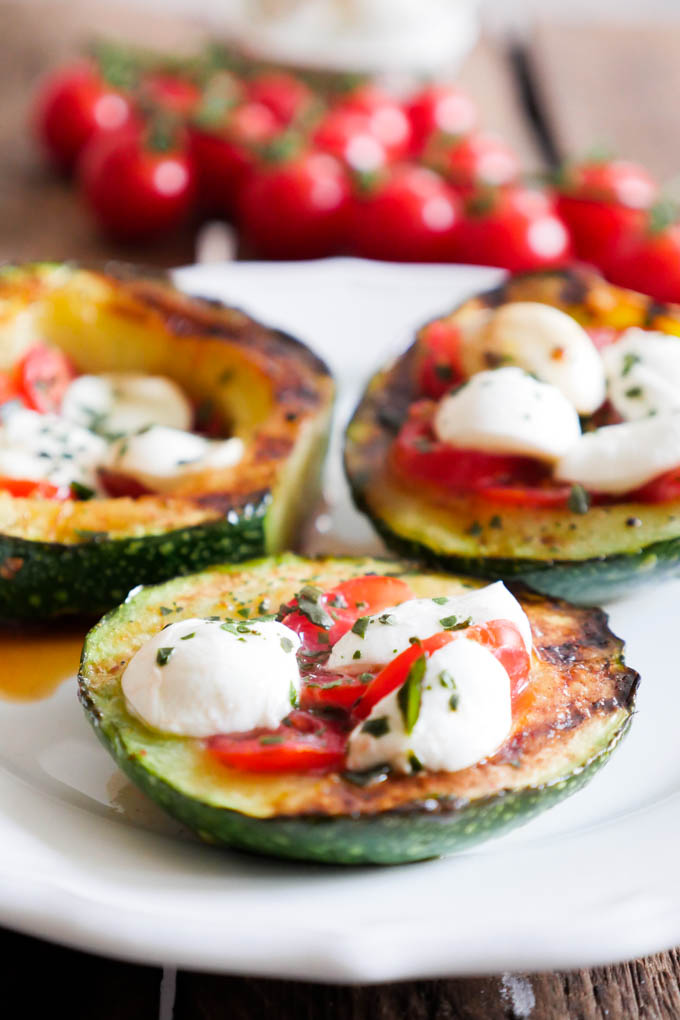 Stuffed Zucchini Low Carb 