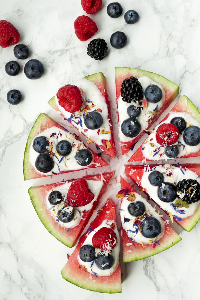  recipe for watermelon pizza - the healthy pizza 